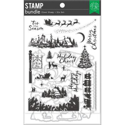 Hero Arts Stamp & Die Combo - North Pole Scenics